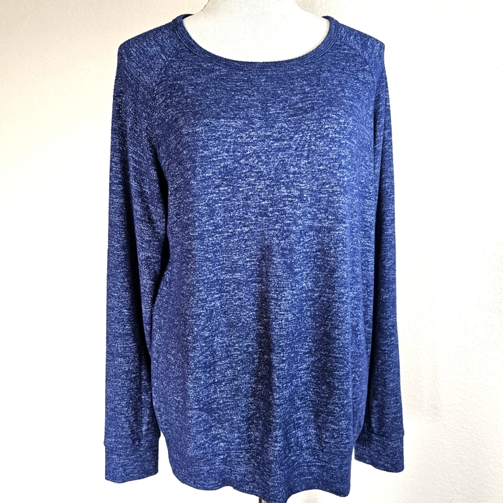 Buffalo David Bitton Sweater Womens Medium Blue Long Sleeve Medium Weight